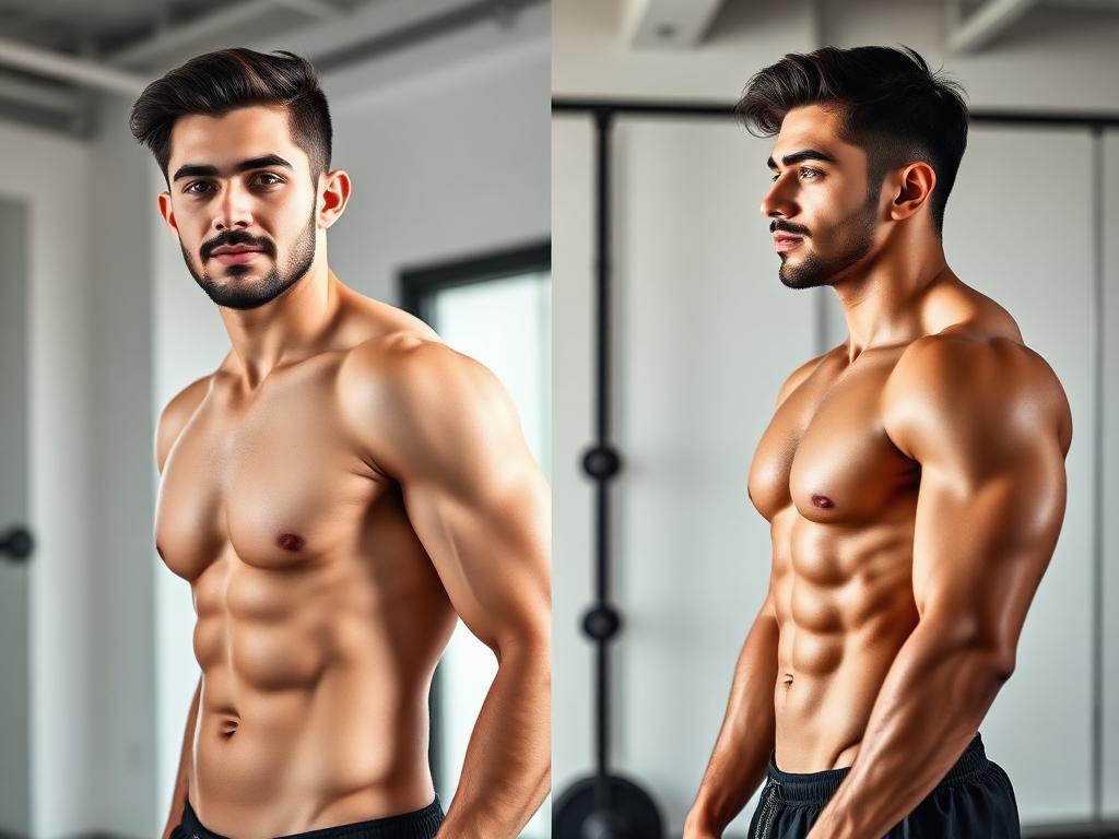 كريم ٢٣ سنة قبل وبعد